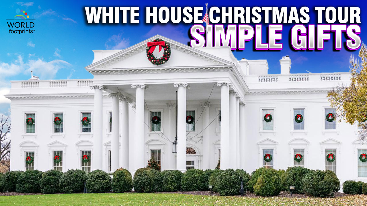 White House Christmas Tour image for 2010 for Simple Gifts.