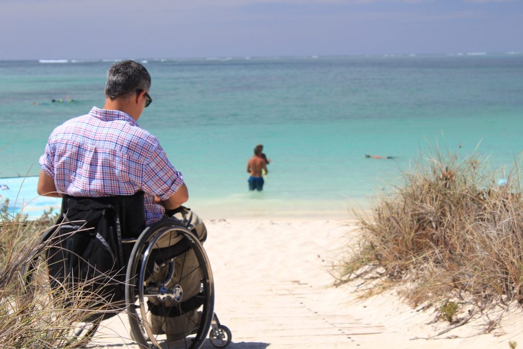 wheelchair traveler