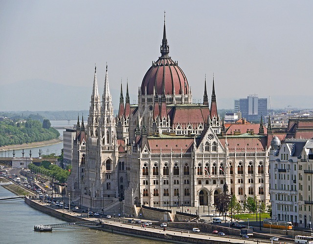 Danube river cruise in Budapest, Hungary