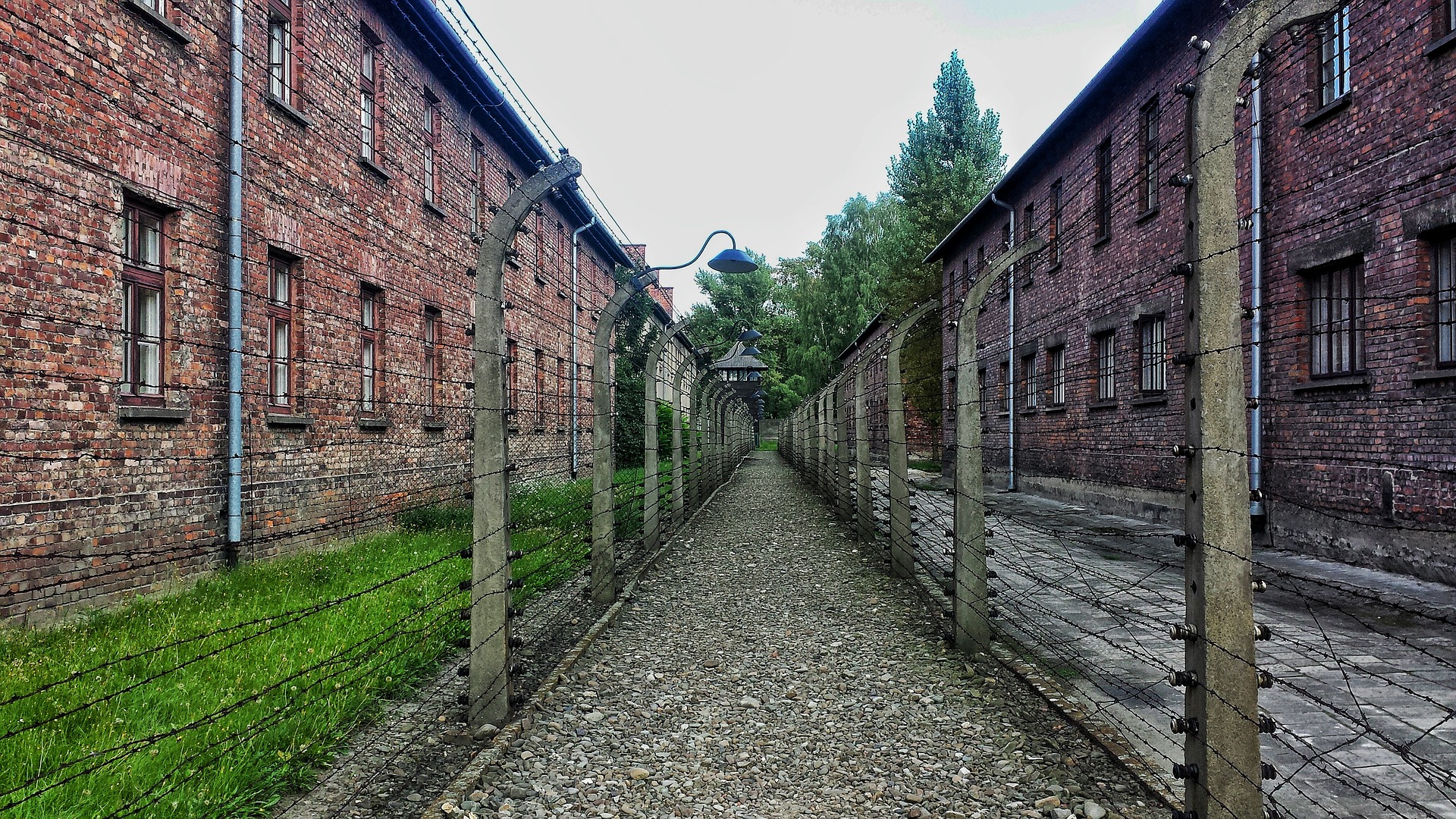 Inside Auschwitz concentration camp