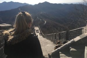 great wall of china view