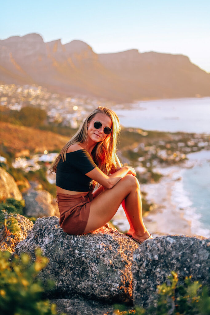 Travel - Golden hour happiness in Cape Town