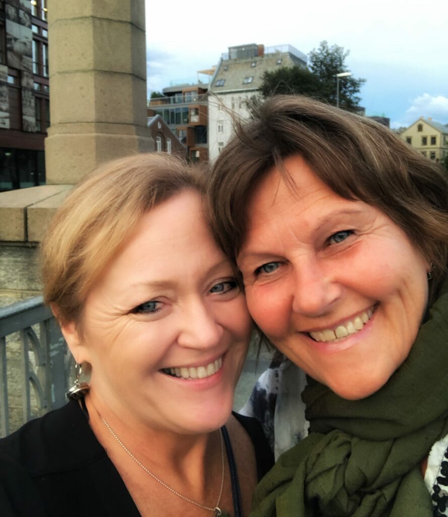 Travel and Friends in Trondheim with Lisbeth my Norwegian Sister. Photo: Terri Marshall