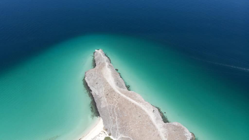 6 Aerial image of picturesque promontory, located between Playa Tecolotito and Playa Shiro.