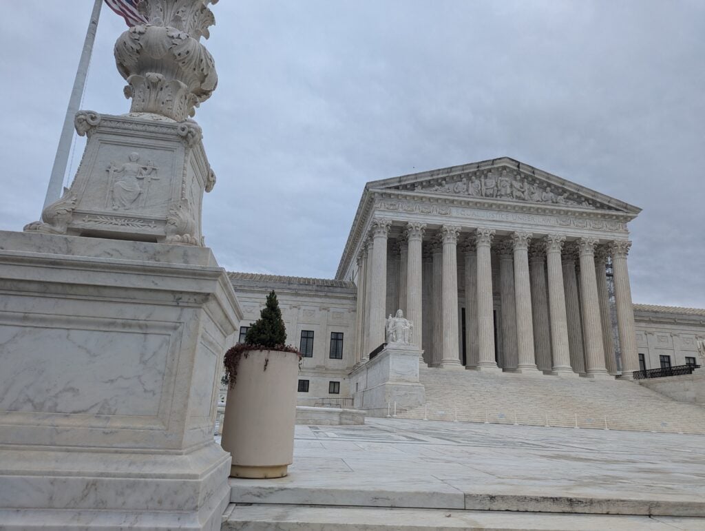 U.S. Supreme Court building in Washington, D.C.