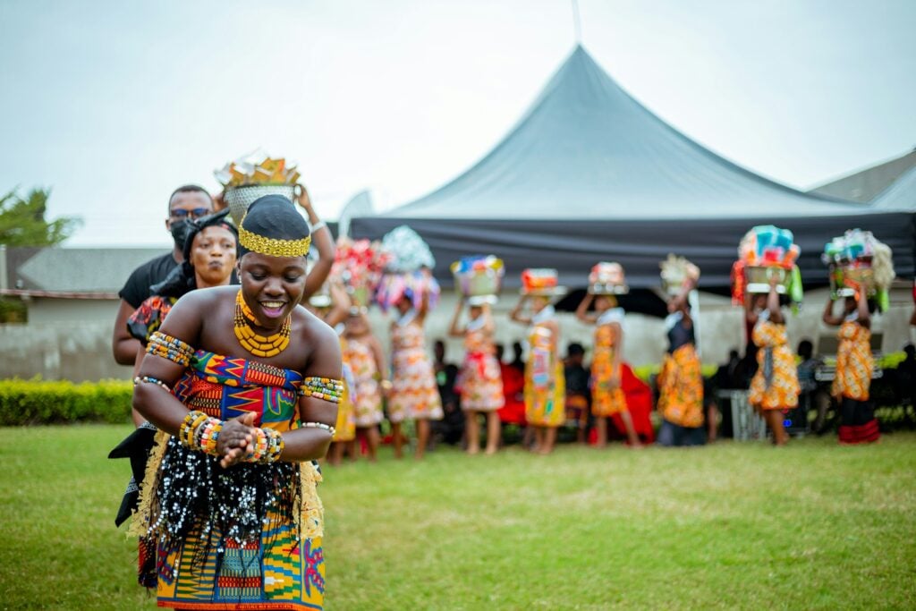 Ghanaians welcoming diaspora visitors in Accra