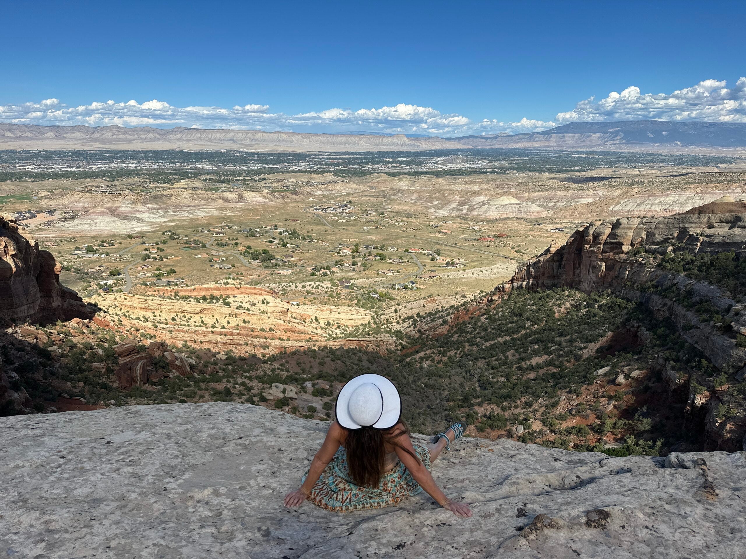 GJ Looking over Colorado National Monument