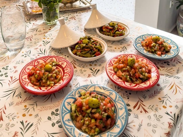Salads for a Casablanca Lunch