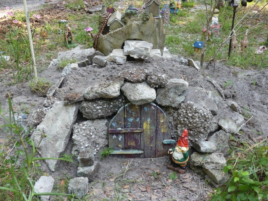 Cassadaga display at fairy trail Introducing the Spirits of Cassadaga