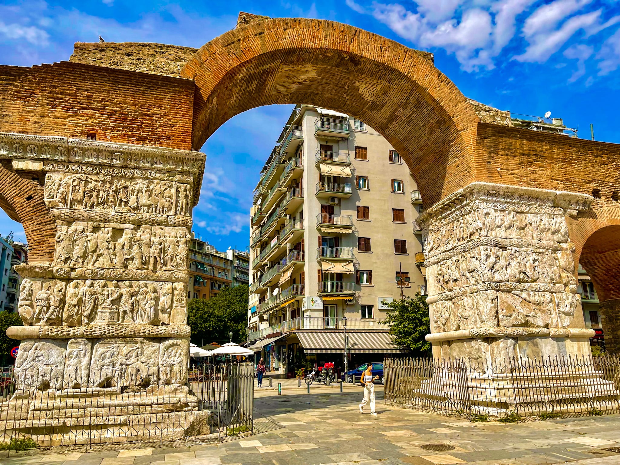 A city of holdover relics blends with a modern metropolis