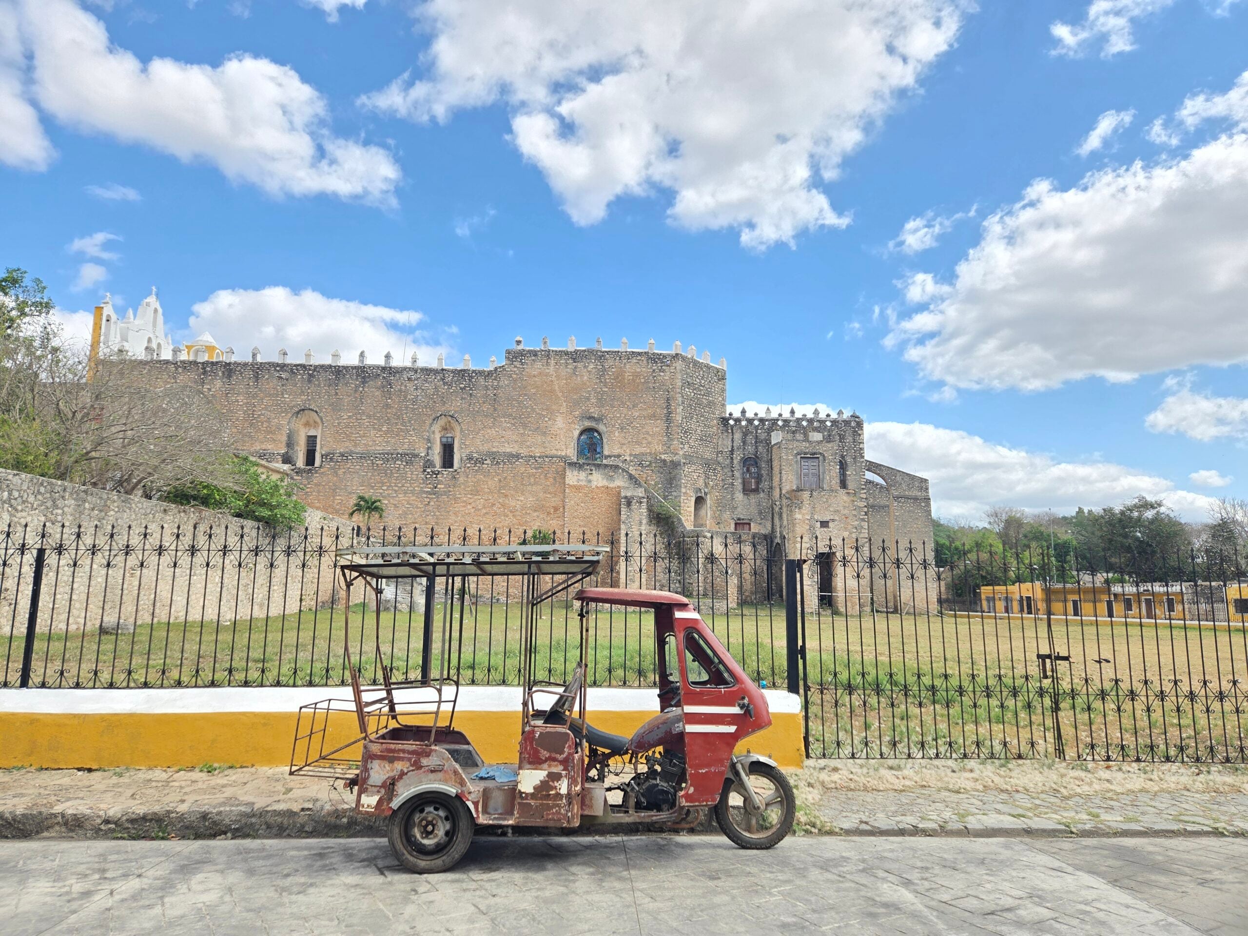 Izamal Walking In Izamal