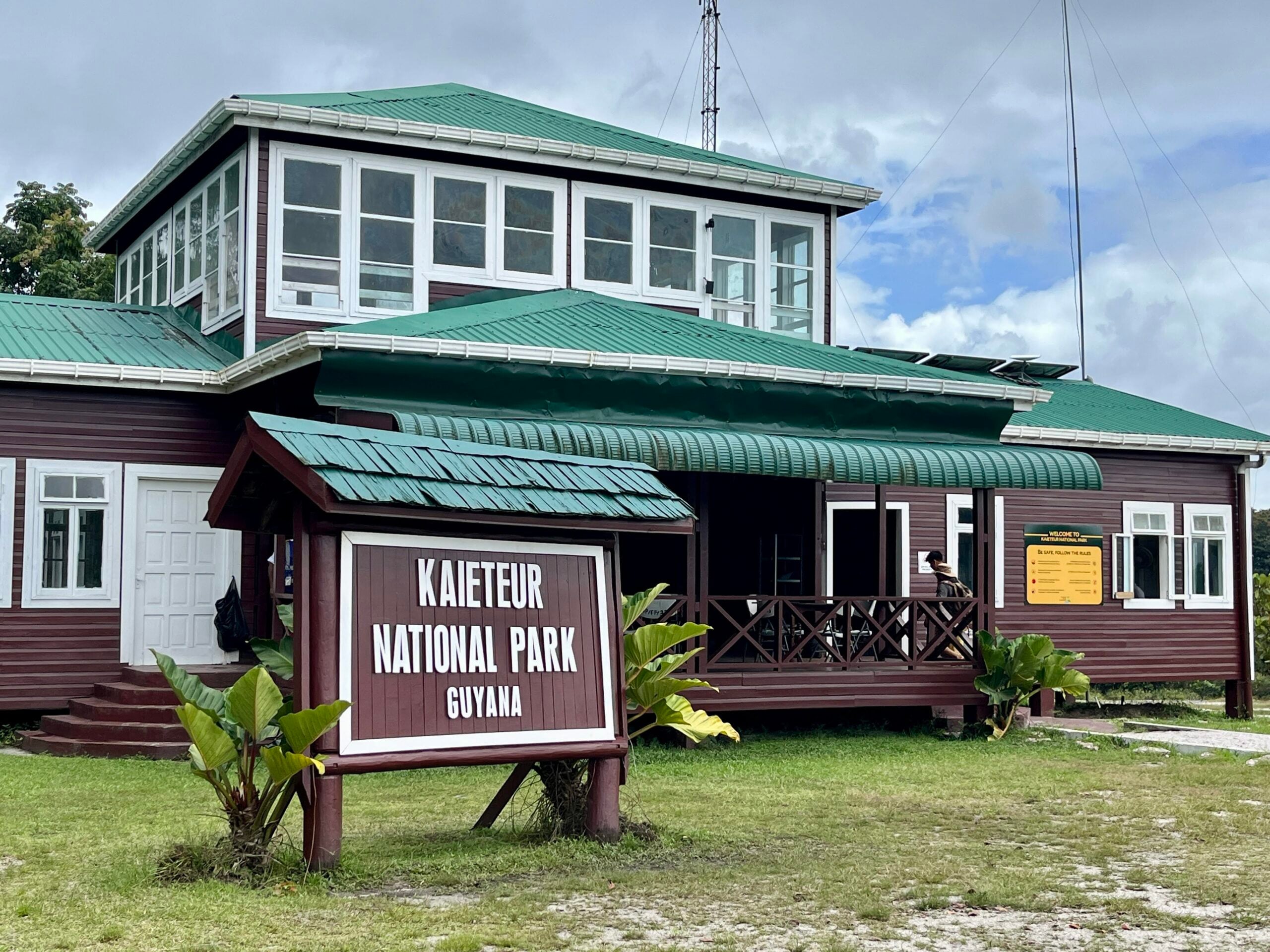 Kaieteur Falls Ranger Station exterior