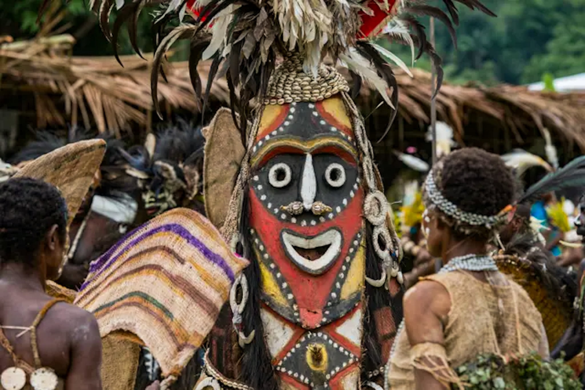 Papua New Guinea, village culutral experiences Photo Swan Hellenic Papua New Guinea Village