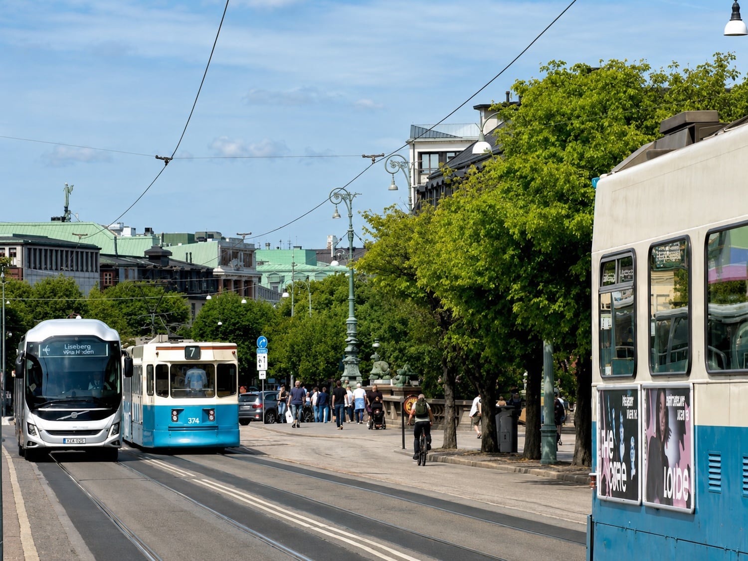 Gothenburg’s efficient public transport makes the city easy to explore.Photo Sharon Kurtz 2 Gothenburg’s Sustainable Tourism