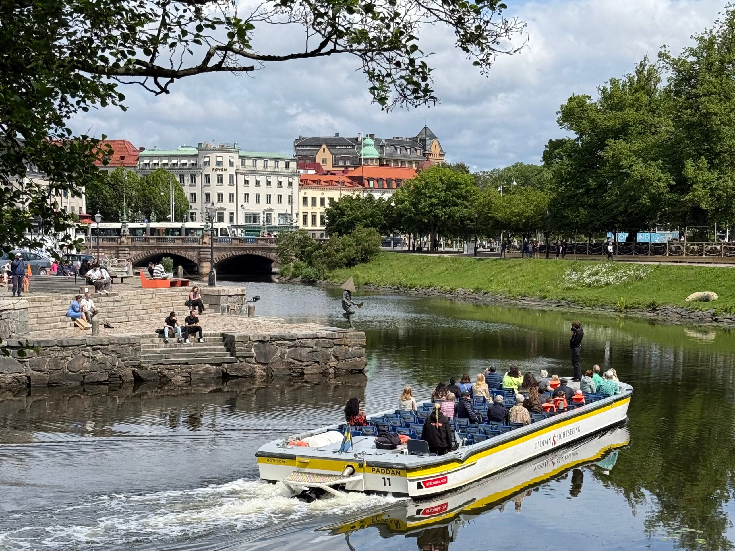 SK A Paddan canal tour offers a car free way to explore Gothenburg from the water.Photo Sharon Kurtz Gothenburg, Sweden: A Different Idea of Sustainable Travel