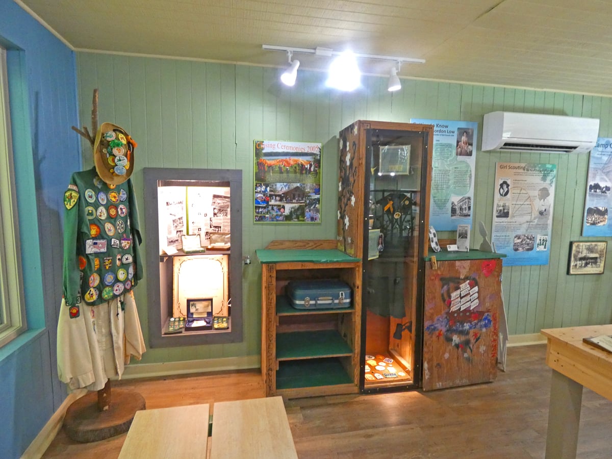 Camp Chowebwaw Girl Scout Exhibit