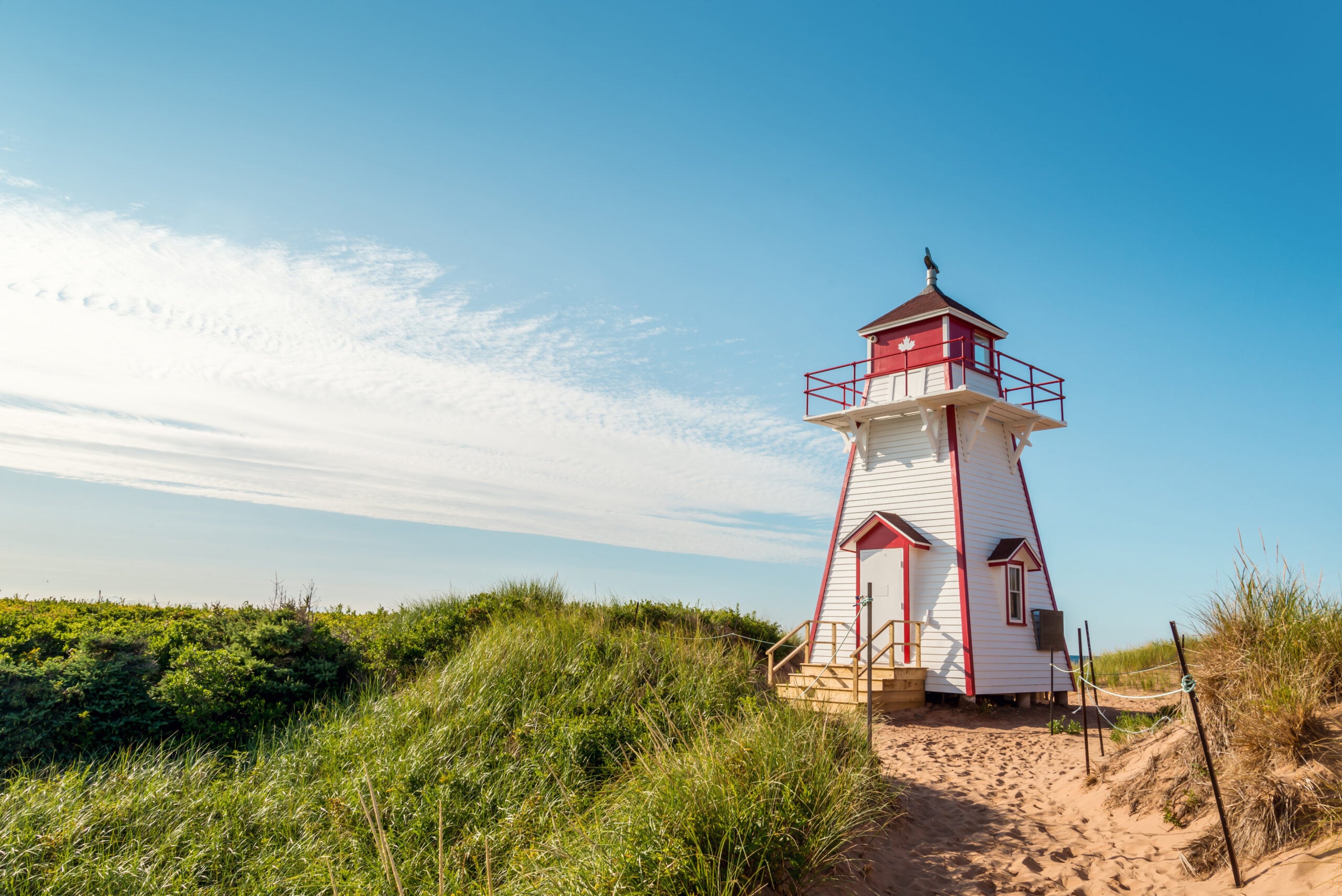 PEI Covehead Lighthouse Prince Edward Island: Province of Potatoes and Anne of Green Gables