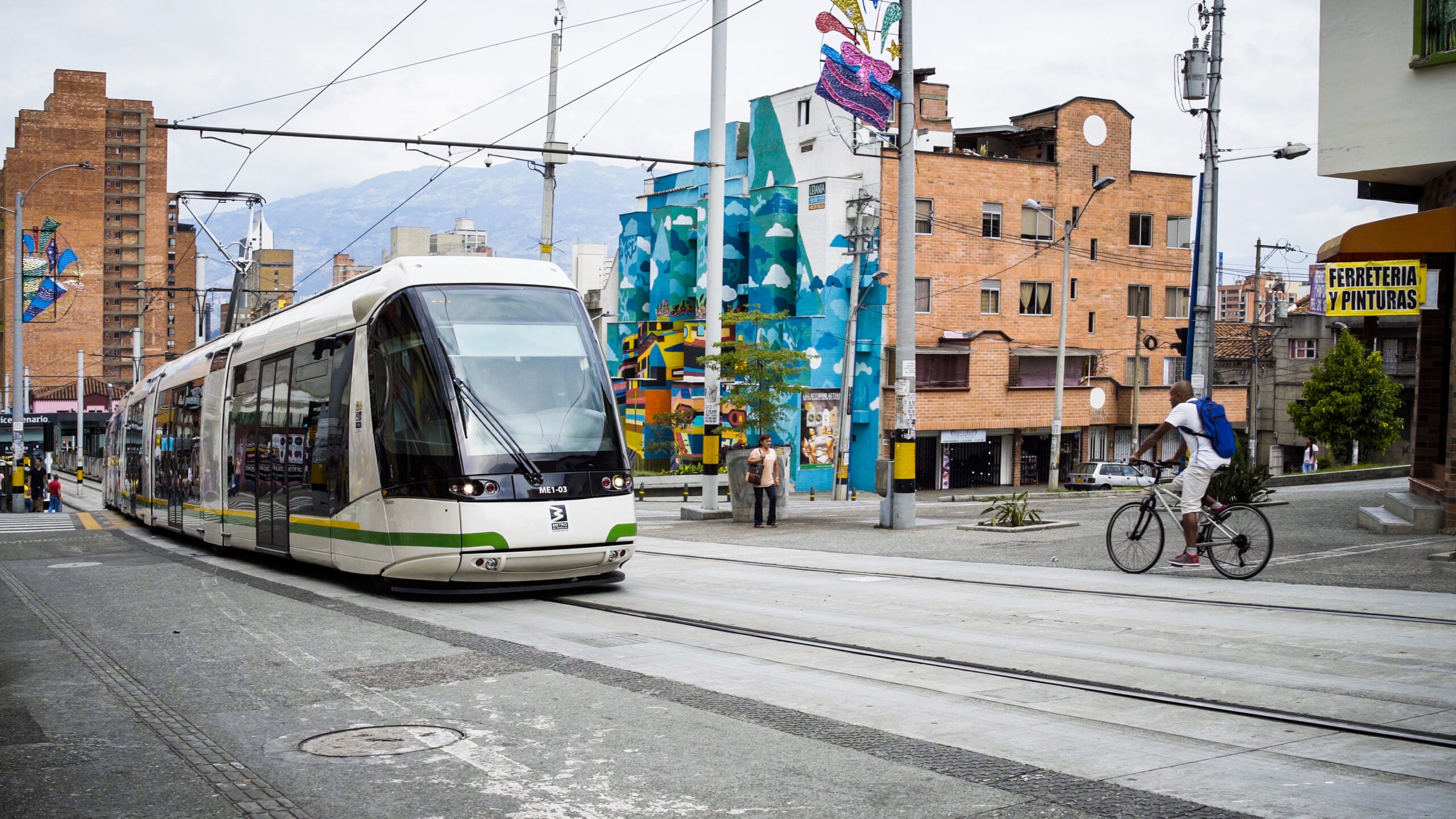 Medellin Metro Courtesy of ProColombia Transit train in Medellin Colombia