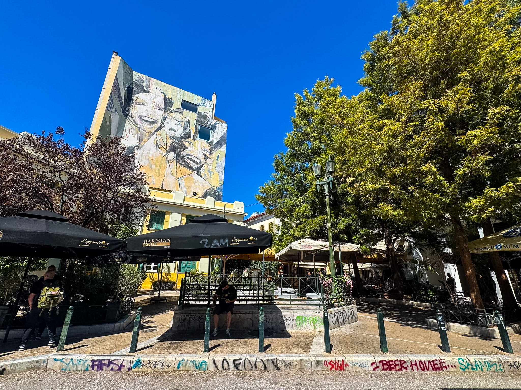 Iroon Square Athens The Mangas of Psirri