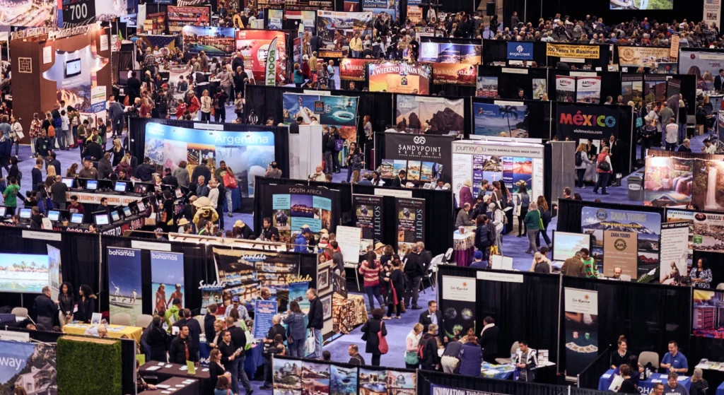 Travel shows create valuable opportunities for destinations, media and travel brands to build relationships and explore new partnerships. Photo courtesy of the Travel & Adventure Show.